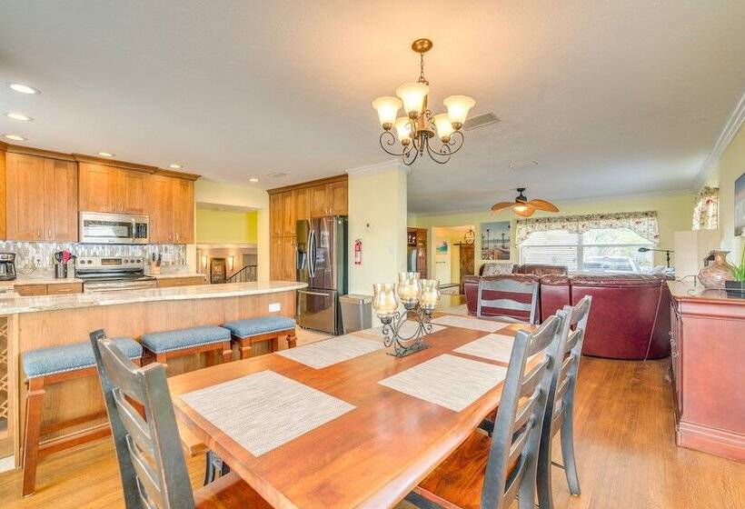 Spacious Canalfront Home W/ Pool ~ 1/2 Mi To Beach