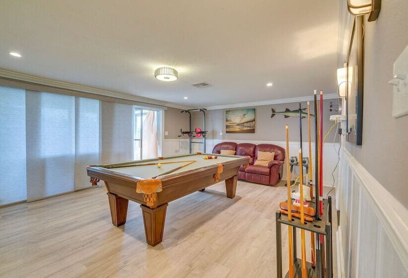 Spacious Canalfront Home W/ Pool ~ 1/2 Mi To Beach