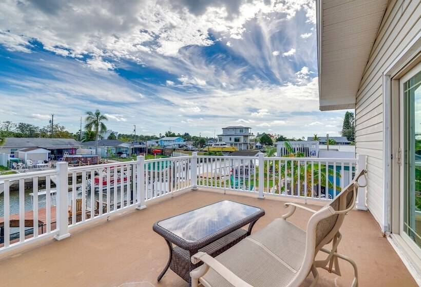 Spacious Canalfront Home W/ Pool ~ 1/2 Mi To Beach
