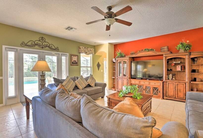 Spacious Kissimmee Family Home W/ Game Room & Pool
