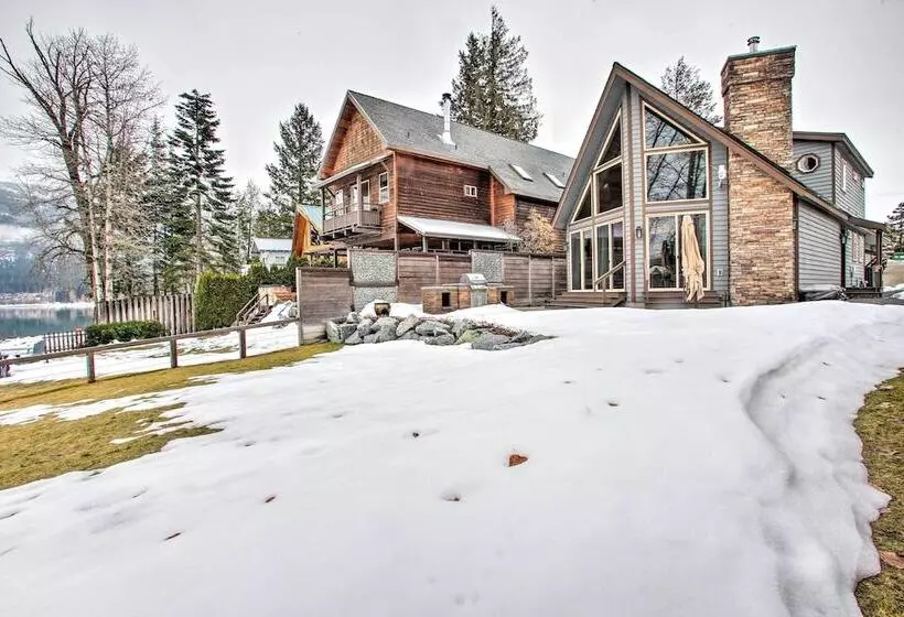 Waterfront Lake Pend Oreille Vacation Rental!