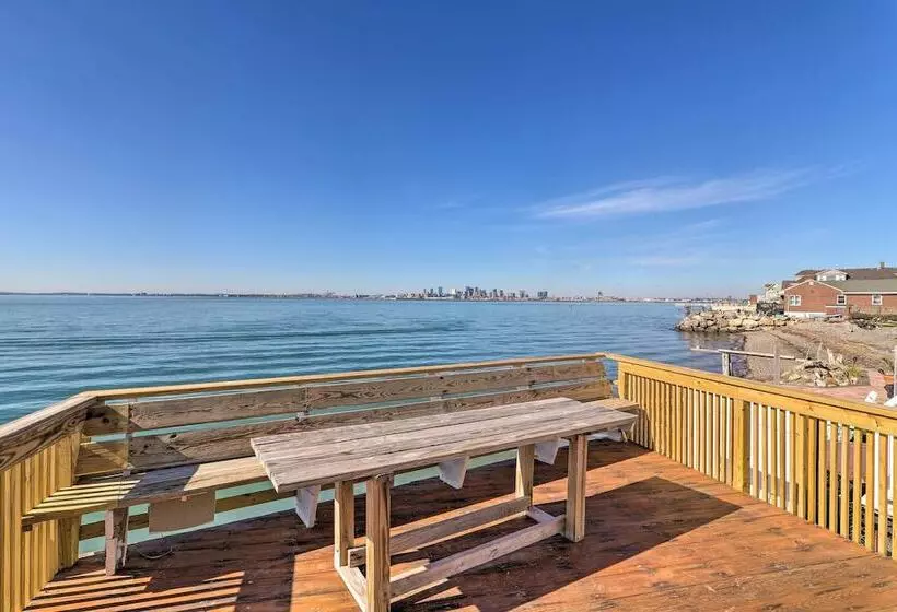 Waterfront Retreat W/ Deck ~ 7 Mi To Boston!