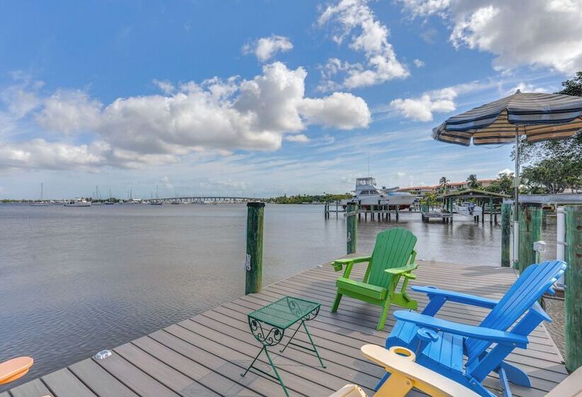 Waterfront Stuart Oasis W/ Hot Tub & Dock!