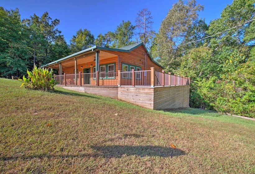 Coffeeville Cabin W/deck ~7 Mi. To Grenada Lk