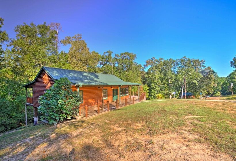 Coffeeville Cabin W/deck ~7 Mi. To Grenada Lk