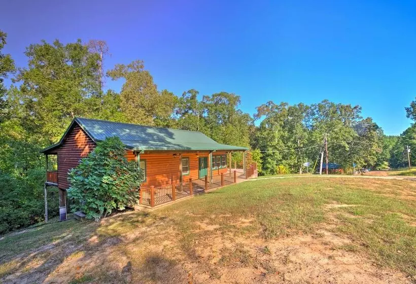 Coffeeville Cabin W/deck ~7 Mi. To Grenada Lk