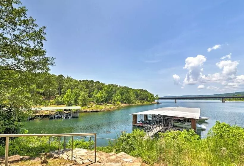Devils Fork Resort Cabin W/ Designated Boat Slip!