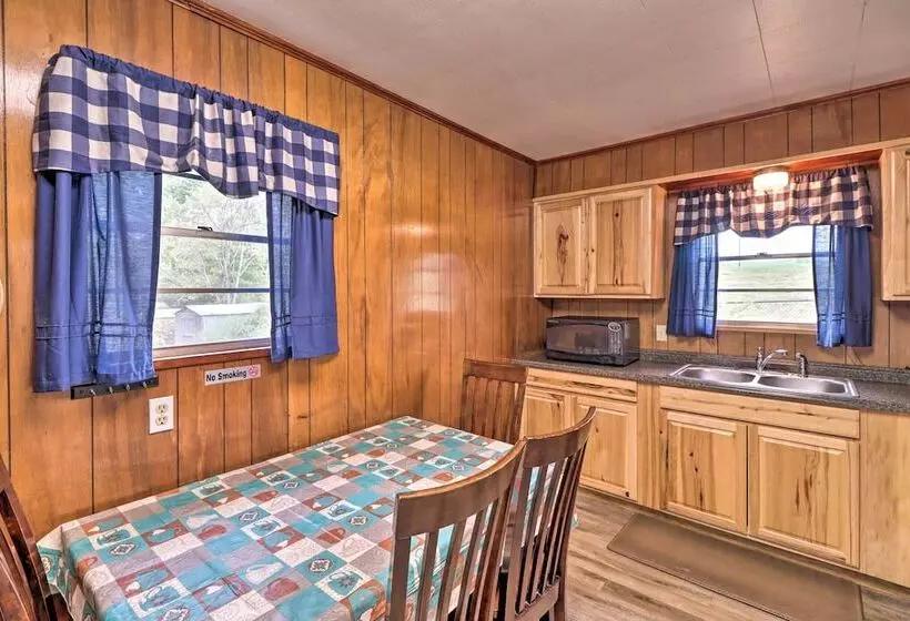 Devils Fork Resort Cabin W/ Designated Boat Slip!