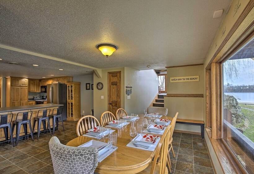 Lakefront Eau Galle Home W/ Hot Tub & Fire Pit