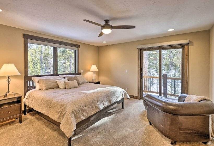 3 Fireplaces & Mtn View: Luxe Home In Breckenridge