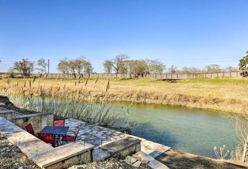 Riverfront Blanco Home W/ Shaded Porch + Hot Tub