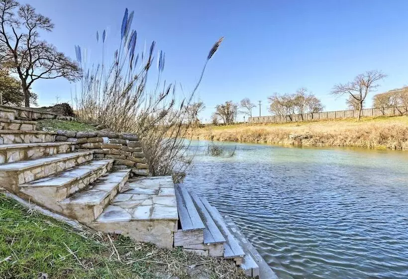 Riverfront Blanco Home W/ Shaded Porch + Hot Tub