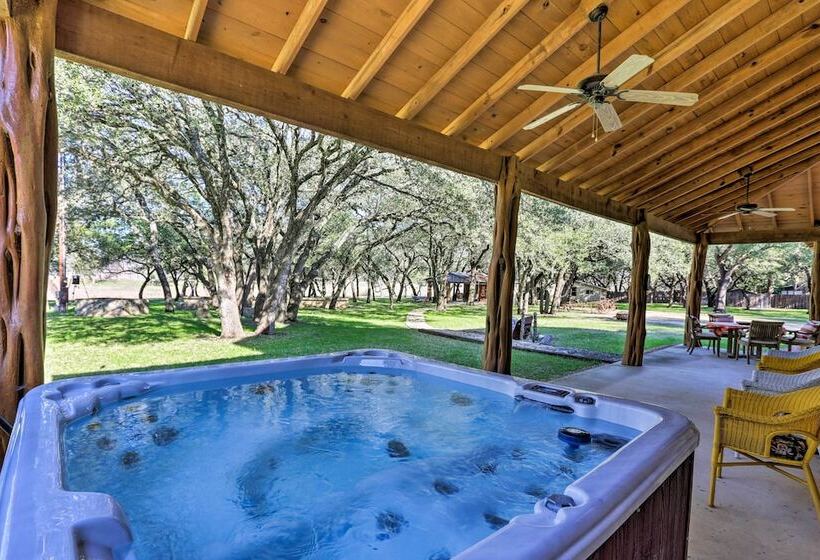 Riverfront Blanco Home W/ Shaded Porch + Hot Tub