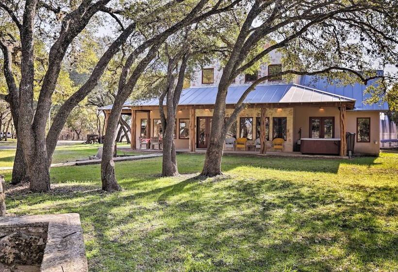 Riverfront Blanco Home W/ Shaded Porch + Hot Tub