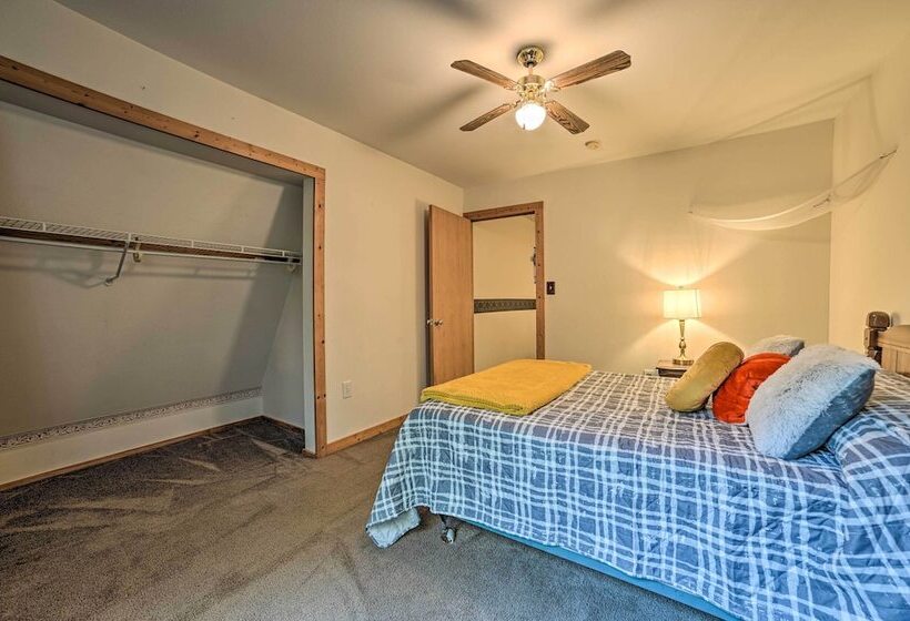 Secluded & Rural Frederic Home W/ Barn On 25 Acres