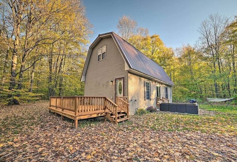 Secluded & Rural Frederic Home W/ Barn On 25 Acres