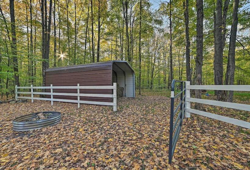 Secluded & Rural Frederic Home W/ Barn On 25 Acres