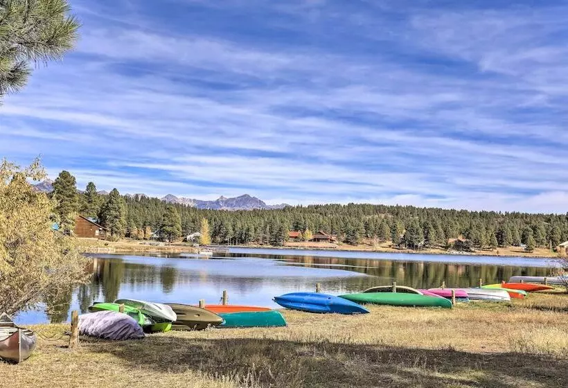 Tasteful Log Cabin Retreat On Lake Pagosa!