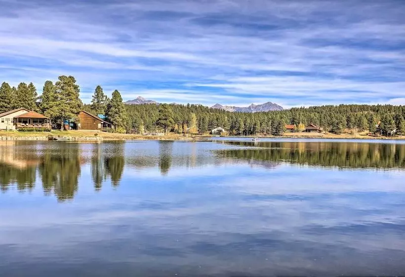Tasteful Log Cabin Retreat On Lake Pagosa!