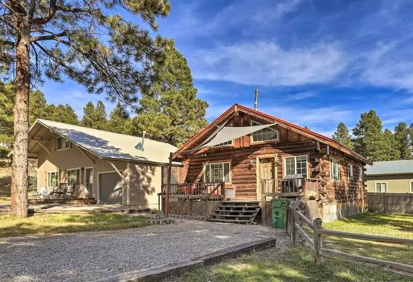 Tasteful Log Cabin Retreat On Lake Pagosa!