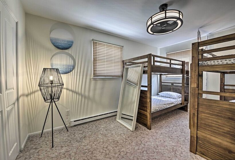 Waterfront Brigantine Home, Walk To Beach!