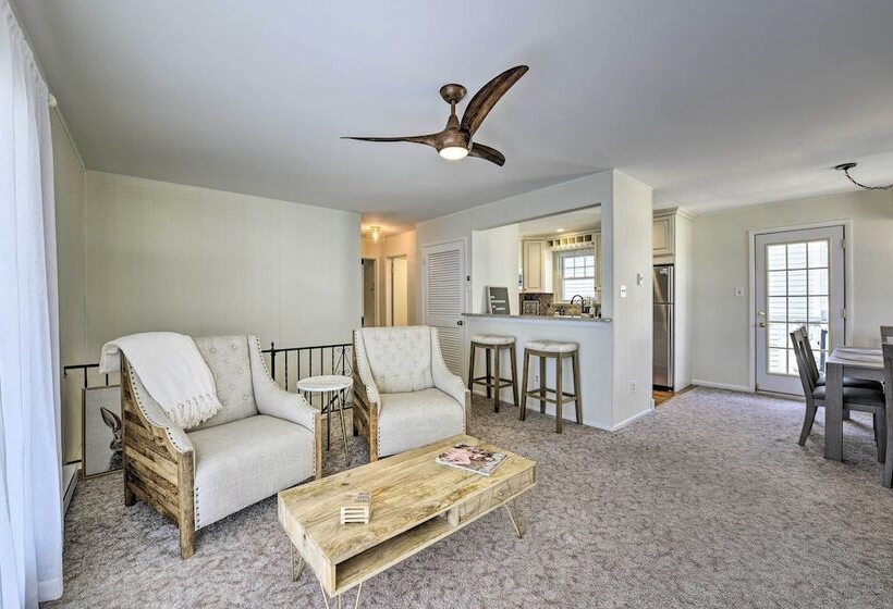 Waterfront Brigantine Home, Walk To Beach!