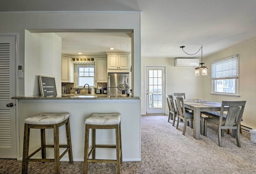 Waterfront Brigantine Home, Walk To Beach!