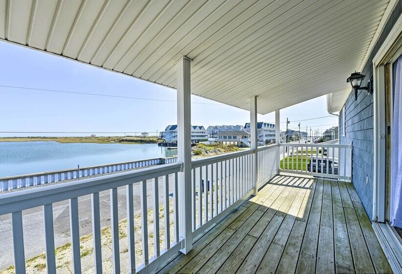 Waterfront Brigantine Home, Walk To Beach!