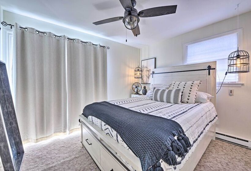 Waterfront Brigantine Home, Walk To Beach!