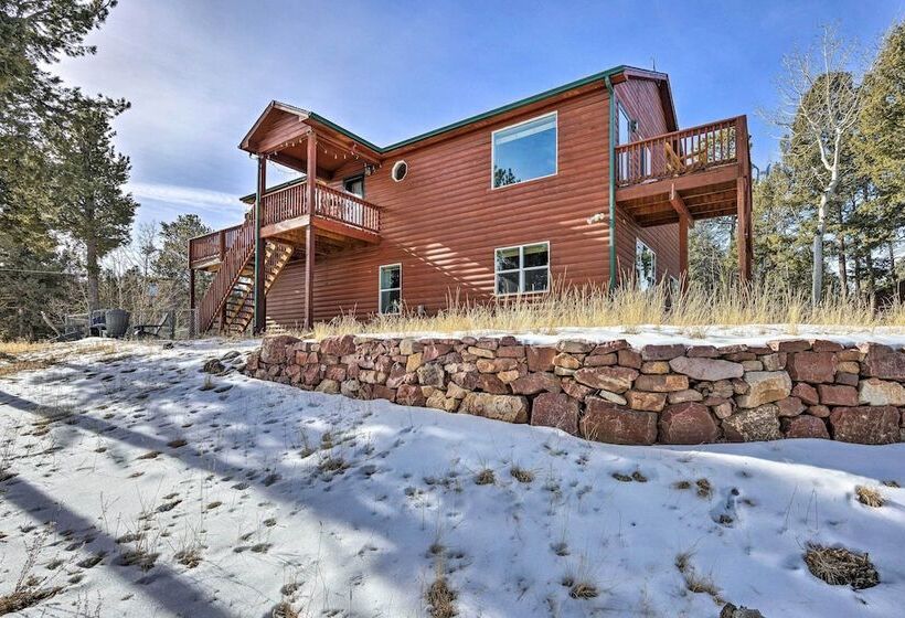 Woodland Park Home W/ Stunning Mountain Views