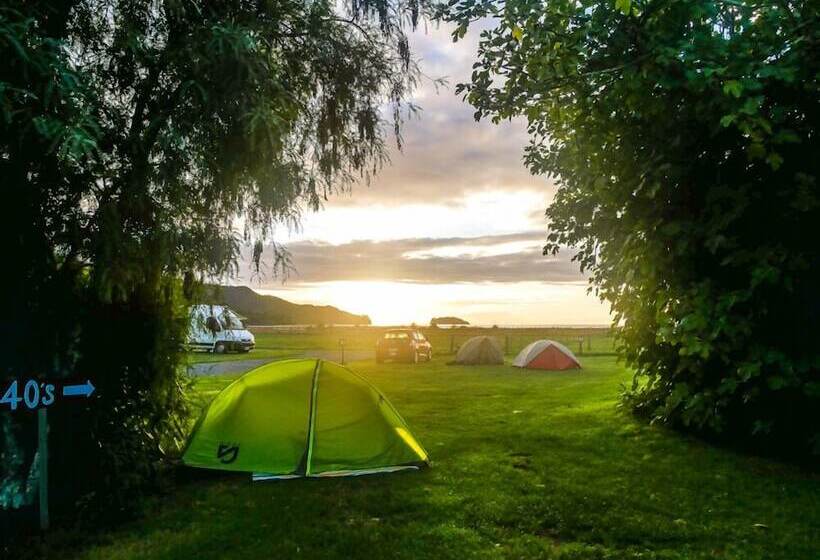 ユースホステル The Barn Cabins & Camp