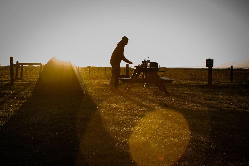 ユースホステル The Barn Cabins & Camp