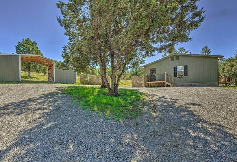 Peaceful Alto Home W/ Deck ~ 12 Mi To Ski Apache!