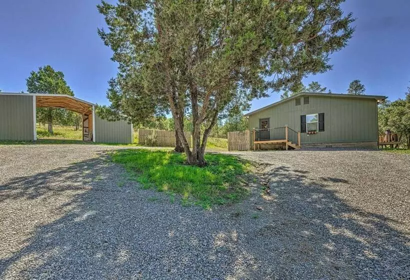 Peaceful Alto Home W/ Deck ~ 12 Mi To Ski Apache!