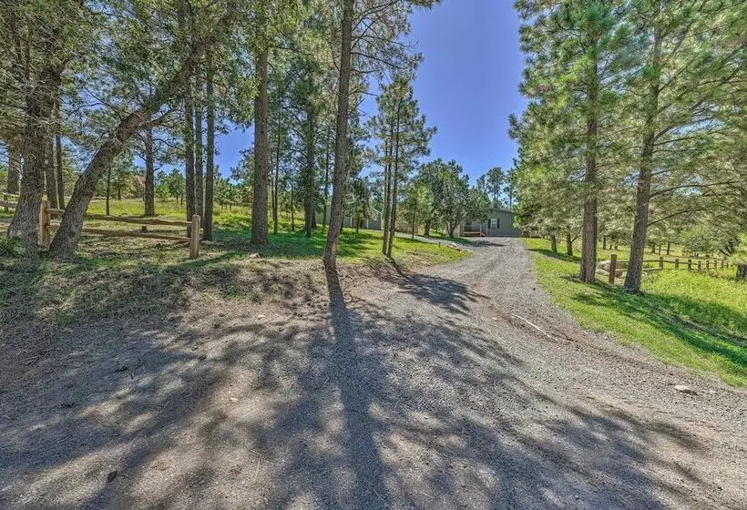 Peaceful Alto Home W/ Deck ~ 12 Mi To Ski Apache!