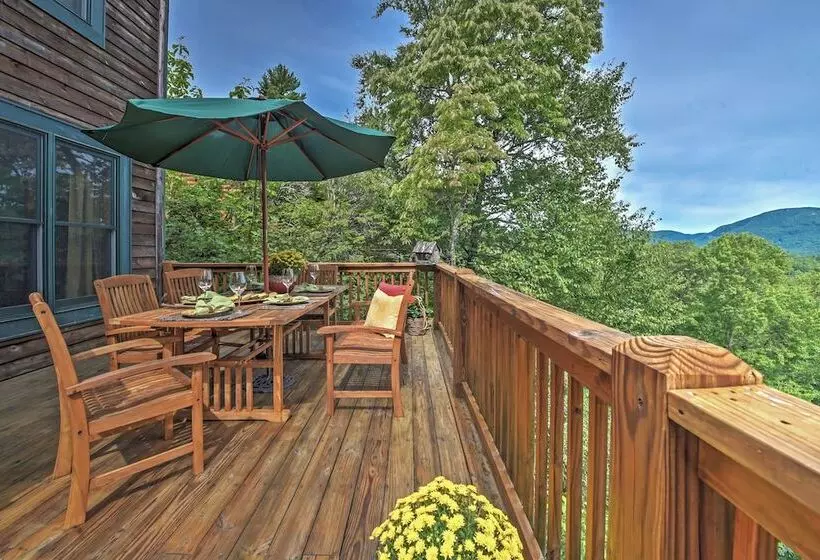 Dream Catcher: Luxe Cabin W/ Large Deck + Mtn View