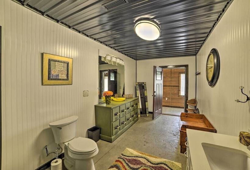 Family Leatherwood Resort Cabin W/ Fire Pit!