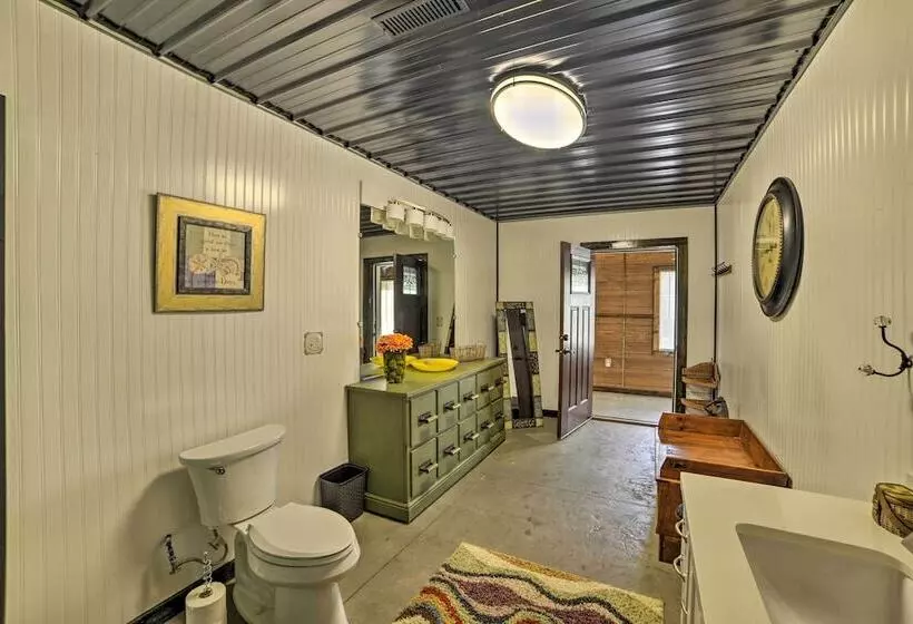 Family Leatherwood Resort Cabin W/ Fire Pit!