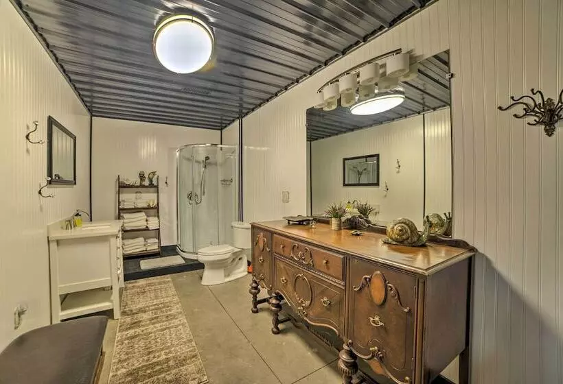 Family Leatherwood Resort Cabin W/ Fire Pit!