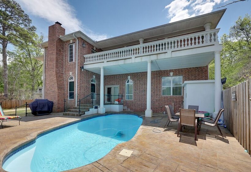 Game Room & Private Pool: Home In Hot Springs!