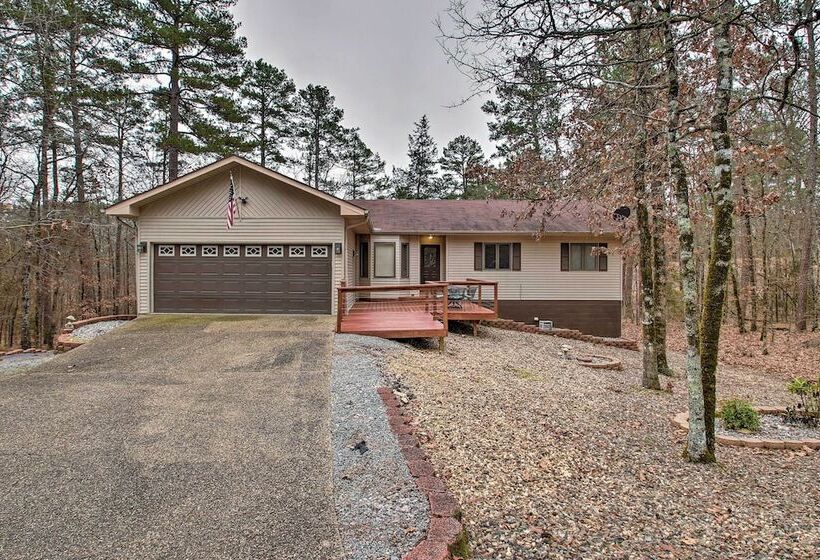 15 Mi To Hot Springs Nat L Park: Home W/ Fire Pit!