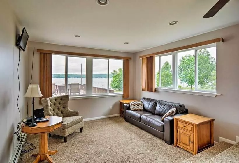 Lakefront Boyne Home W/ Deck, Walk To Downtown!