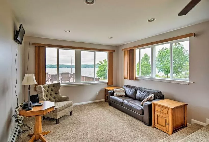 Lakefront Boyne Home W/ Deck, Walk To Downtown!