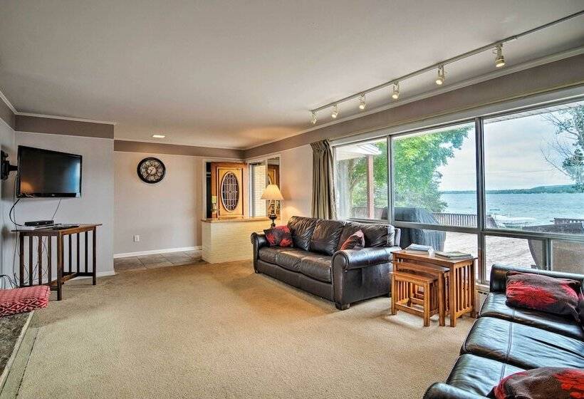 Lakefront Boyne Home W/ Deck, Walk To Downtown!