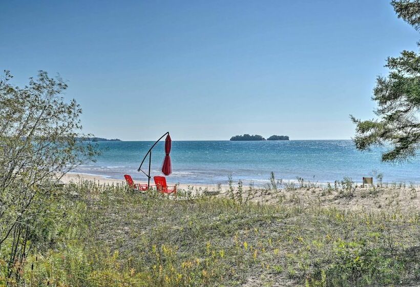 Lake Huron Home W/ Direct Beach Access!
