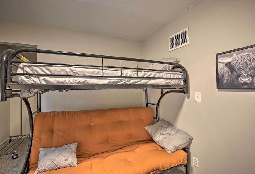 Overland Park Home W/ Deck & Waterfall Pond!