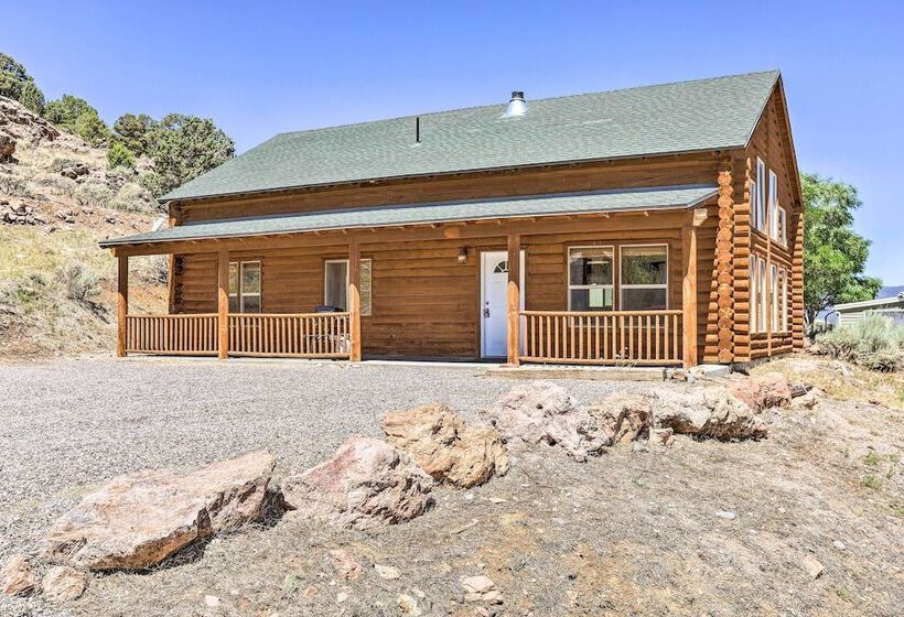 Pioche Family Cabin W/ View   Walk To Main St!