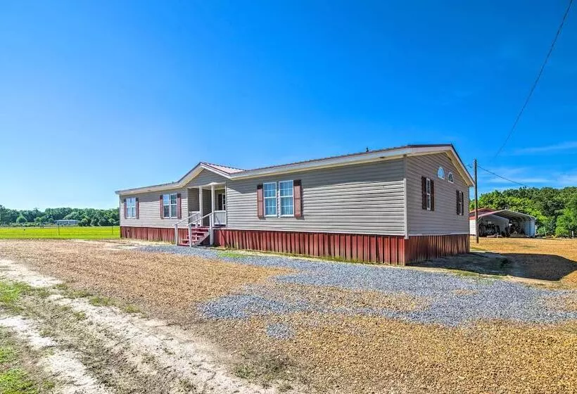 Relaxing Prairie Home, 29 Mi To Starkville!