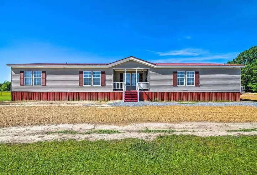 Relaxing Prairie Home, 29 Mi To Starkville!