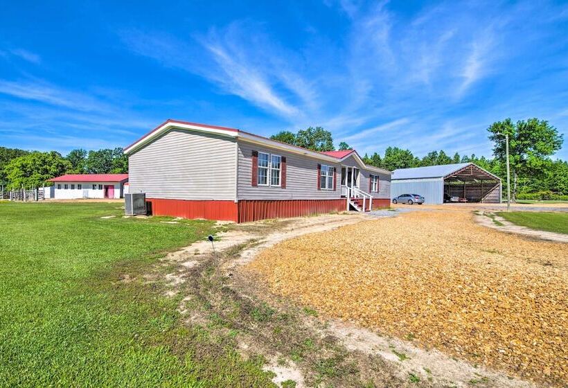 Relaxing Prairie Home, 29 Mi To Starkville!